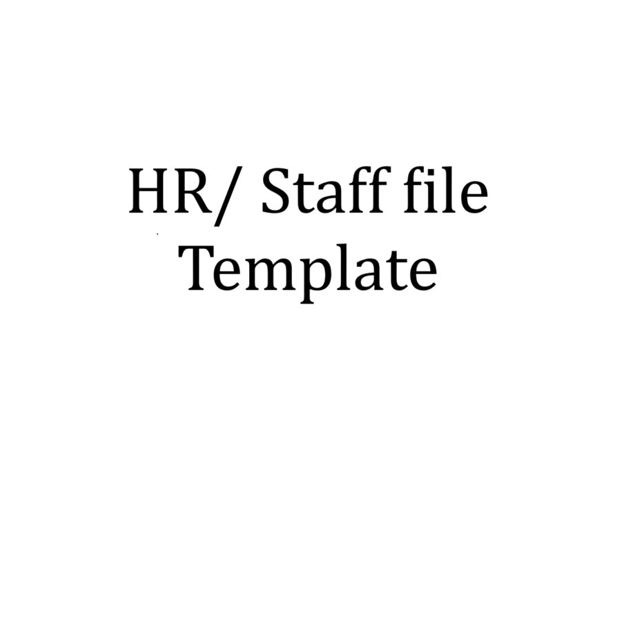 Dismissal TEMPLATE