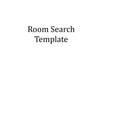 Room Search TEMPLATE
