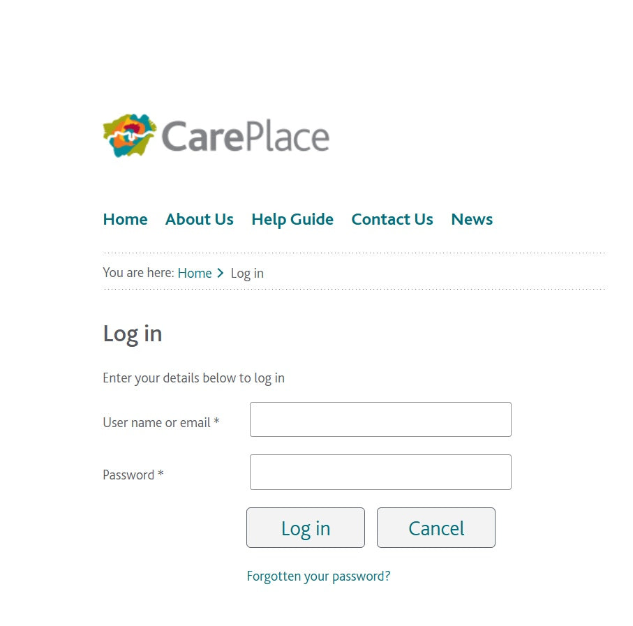 Commissioning Alliance (Care Place) Registration Package