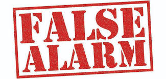 False Fire Alarm Template