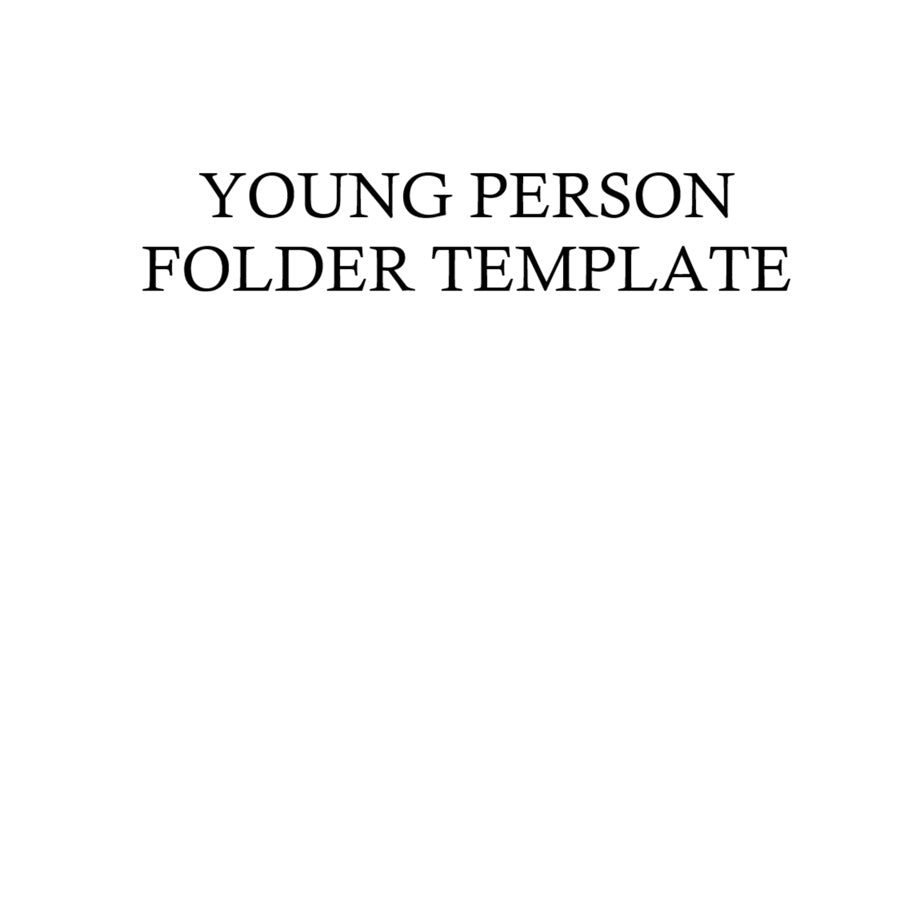 YP Weekly Budgeting Template